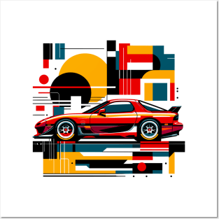 Mazda RX7 Posters and Art
